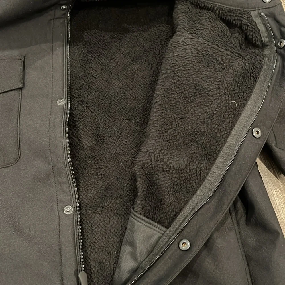 NWT 32 Degrees Men's Commuter Tech Fleece-lined Shirt Jacket Size S_7